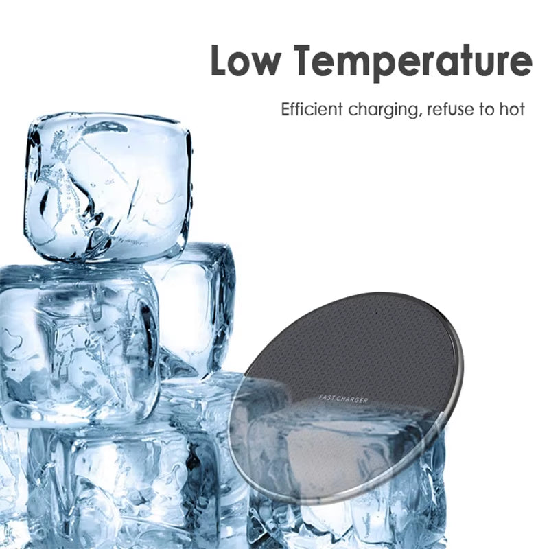 Universal Qi Wireless Charger 5W/10W Phone Charger Wireless Fast Charging Car Phone Charging Pad for Huawe